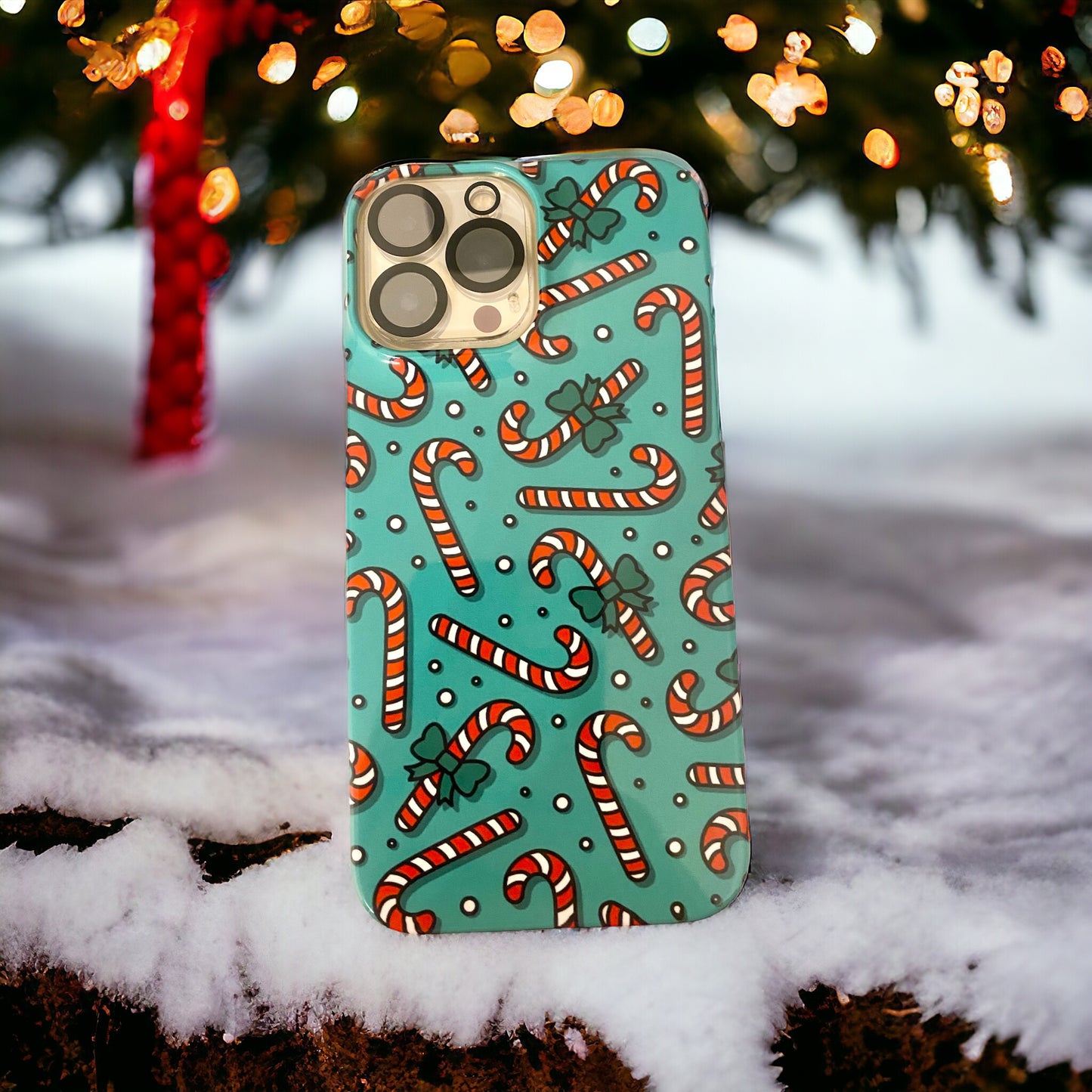 Candy Cane Cutie - Phone Case